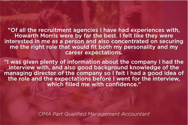 CIMA Qualified Finance Manager
